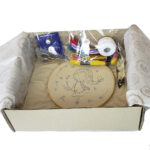 KIT Bordado linea romantic La niña 6mm - Imagen 2