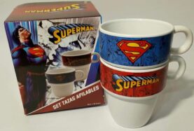 Set de tazas Comics apilables Superman - Imagen 2