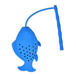 Infusor de Pez silicona azul - Imagen 2