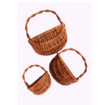 Set canasto murales de mimbre Gladys