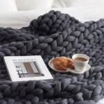 Mantita XL color gris