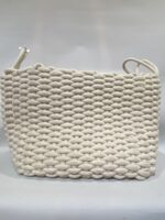 Canasto cuerdas blanco XL