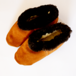 Pantuflas de reno cafe