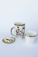 Taza con tapa samurai - Imagen 2