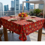 Mantel loneta cuadrado Fridita